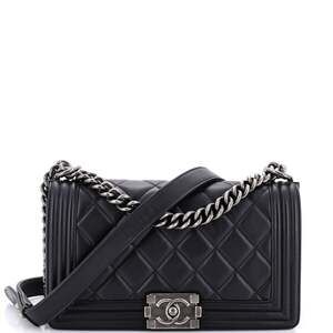 Chanel Boy Flap Bag Quilted Lambskin #254499C44B
